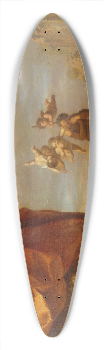 Cornelis Van Poelenburch - Cimon and Iphigenia 39.3 inch art pintail longboard deck