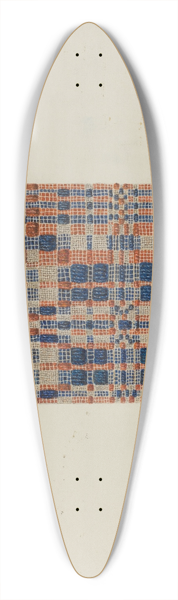 Cornelius Christoffels - Coverlet 39.3 inch art pintail longboard deck