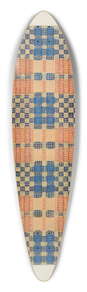Cornelius Christoffels - Coverlet 39.3 inch art pintail longboard deck