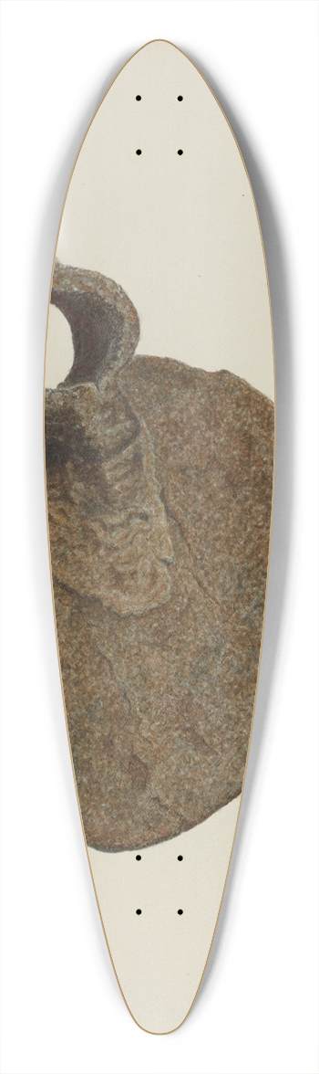 Cornelius Christoffels - Hoe Blade 39.3 inch art pintail longboard deck