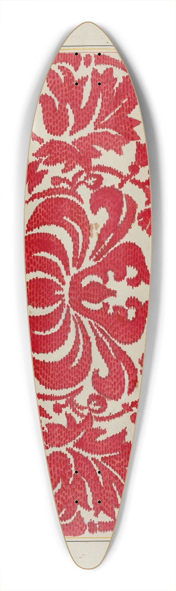 Cornelius Christoffels - Homespun Coverlet 39.3 inch art pintail longboard deck