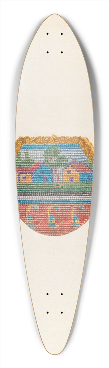 Cornelius Christoffels - Purse 39.3 inch art pintail longboard deck