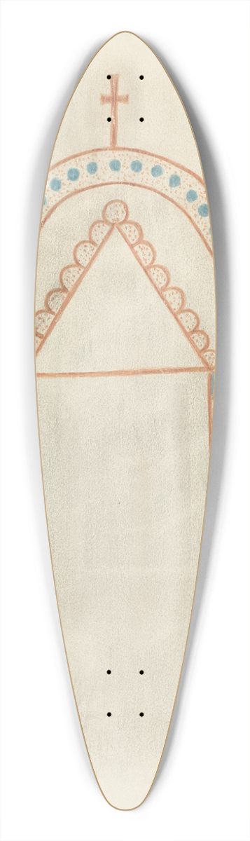 Cornelius Christoffels - Wall Painting 39.3 inch art pintail longboard deck