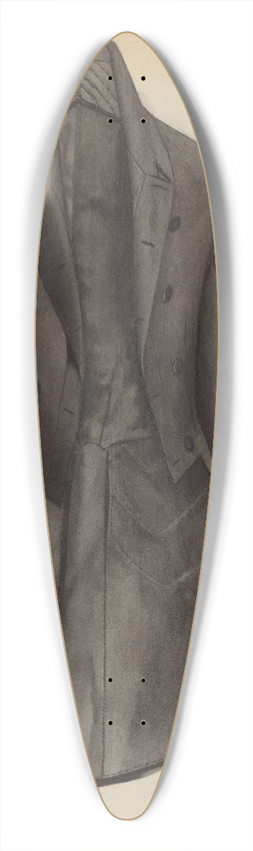 Creighton Kay-Scott - Tail Coat 39.3 inch art pintail longboard deck