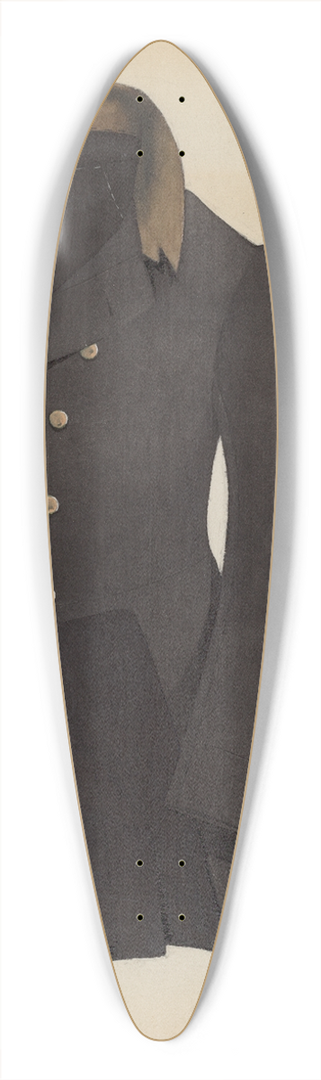 Creighton Kay-Scott - Tail Coat 39.3 inch art pintail longboard deck