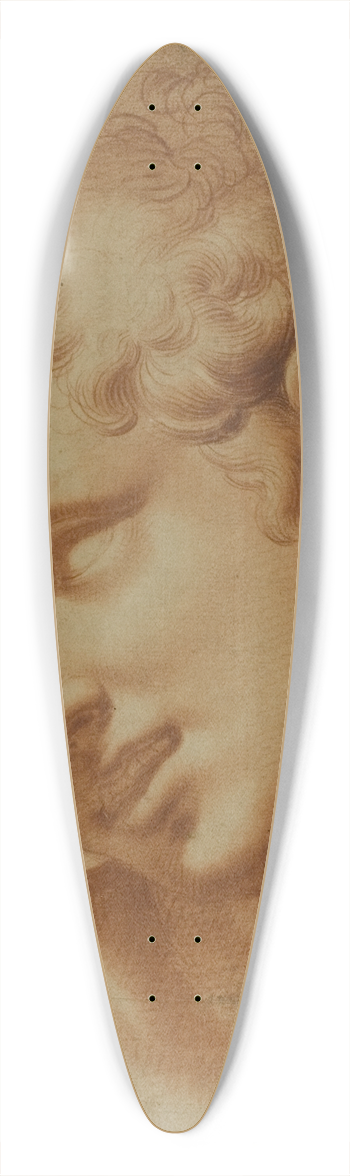 Cristoforo Roncalli - Head of a Youth 39.3 inch art pintail longboard deck