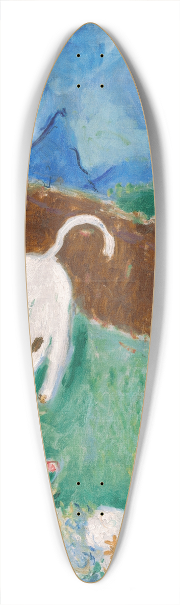 Cyprin Majernk - Calf 39.3 inch art pintail longboard deck