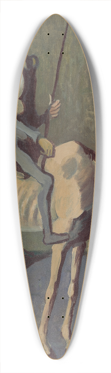 Cyprin Majernk - Don Quichotte 39.3 inch art pintail longboard deck
