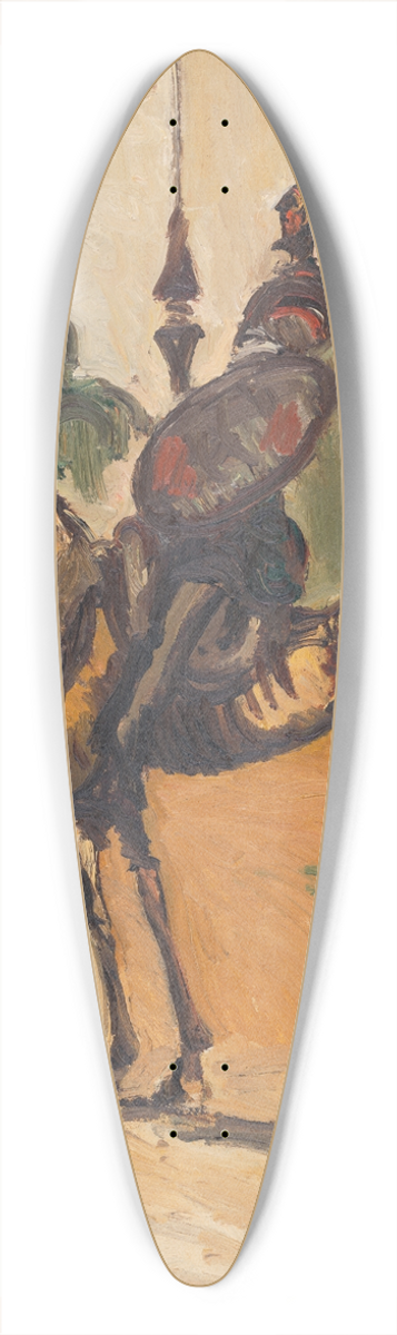 Cyprin Majernk - Don Quichotte 39.3 inch art pintail longboard deck