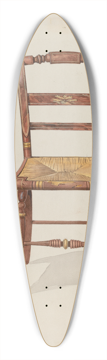 Dana Bartlett - Rush Bottom Chair 39.3 inch art pintail longboard deck
