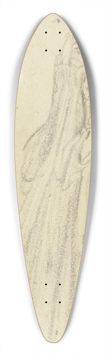 Daniel Nikolaus Chodowiecki - Stehende Frau im Profil nach rechts 39.3 inch art pintail longboard deck