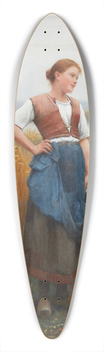 Daniel Ridgway Knight - Middays Pause 39.3 inch art pintail longboard deck
