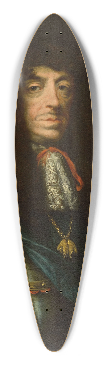 Daniel Schultz - Portrait of king John II Casimir (16091672) 39.3 inch art pintail longboard deck