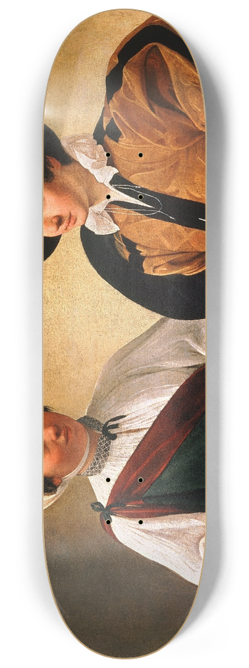Caravaggio - The Fortune Teller 8.25 inch art skate deck