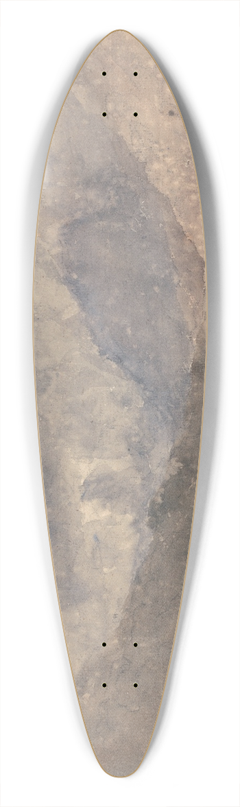 David Cox - Capel Curig, Caernarvonshire, Wales 39.3 inch art pintail longboard deck