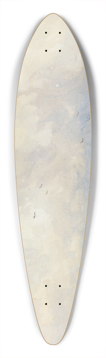David Cox - Ulverstone Sands, Cumbria 39.3 inch art pintail longboard deck