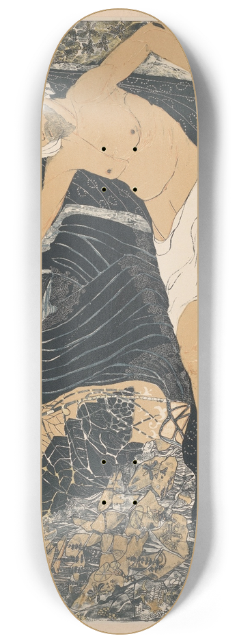 Carel Adolph Lion Cachet - De Barmhartige Samaritaan 8.25 inch art skate deck
