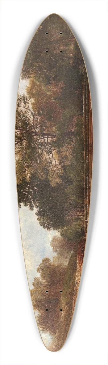 David Johnson - The Childrens Playground 39.3 inch art pintail longboard deck