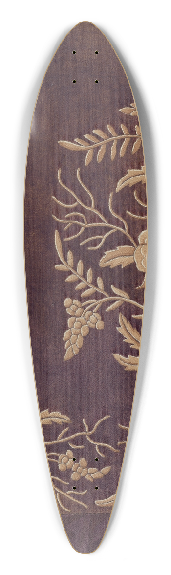 David P Willoughby - Apron 39.3 inch art pintail longboard deck