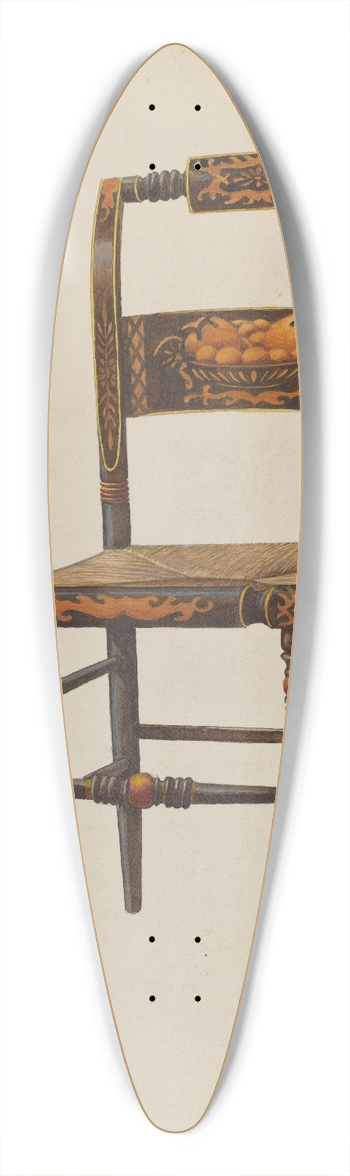 David S. De Vault - Hitchcock Chair 39.3 inch art pintail longboard deck