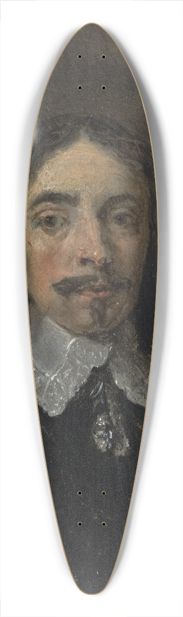 David Teniers The Younger - An Unknown Man 39.3 inch art pintail longboard deck
