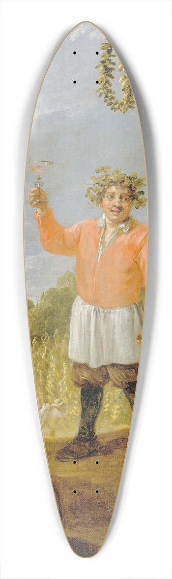 David Teniers The Younger - Autumn 39.3 inch art pintail longboard deck