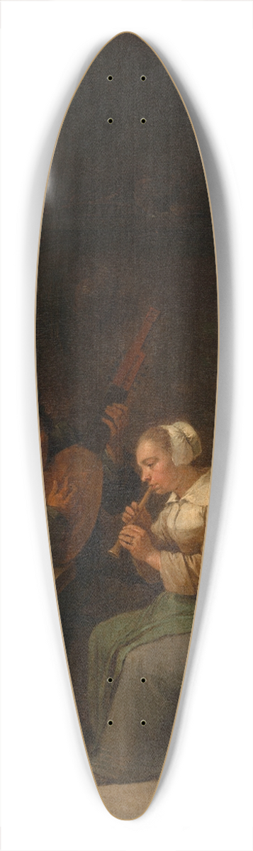 David Teniers The Younger - Duet 39.3 inch art pintail longboard deck