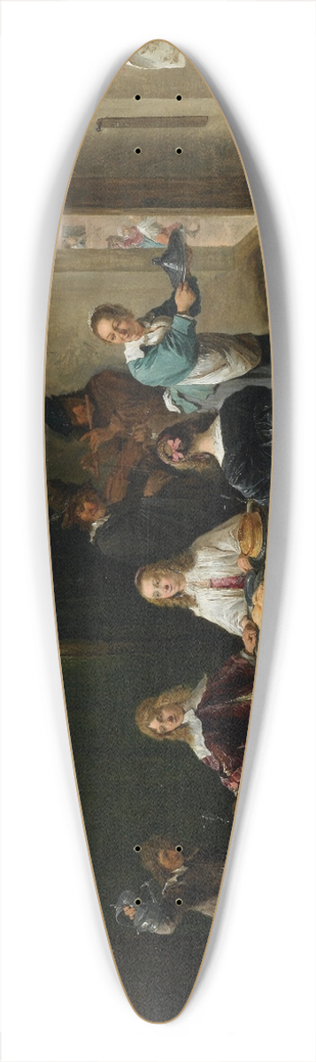 David Teniers The Younger - The Prodigal Son 39.3 inch art pintail longboard deck