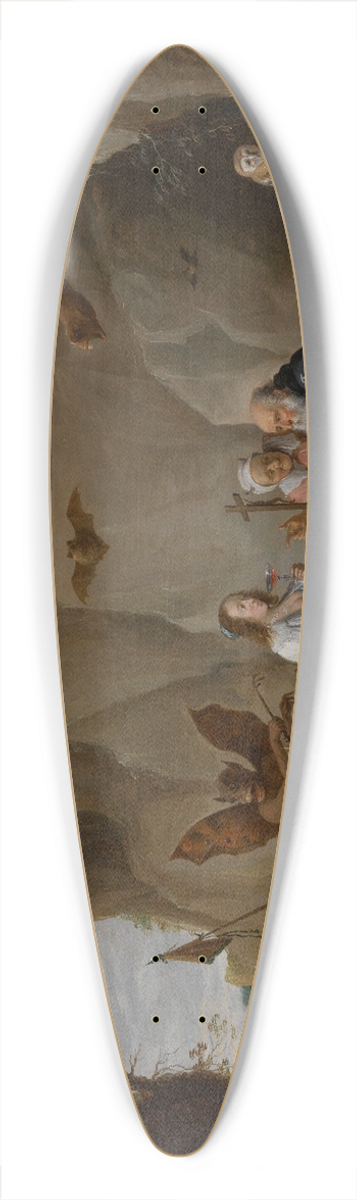 David Teniers The Younger - The Temptation of Saint Anthony the Great 39.3 inch art pintail longboard deck