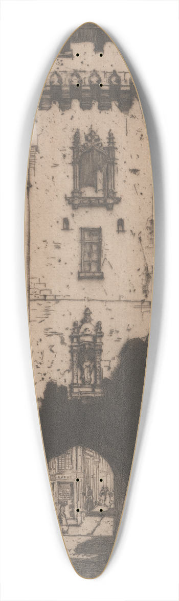 David Young Cameron - Loches 39.3 inch art pintail longboard deck