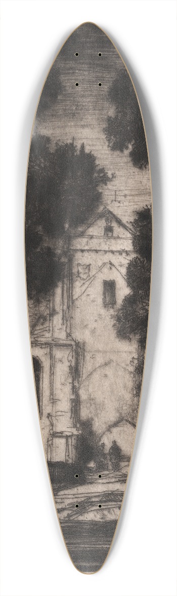 David Young Cameron - Pluscarden 39.3 inch art pintail longboard deck