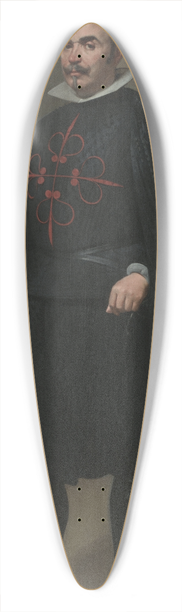 Diego Velzquez - Portrait of Don Pedro de Barberana 39.3 inch art pintail longboard deck