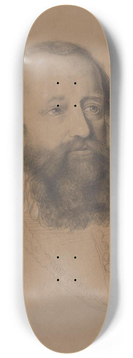 Adolph Tidemand - Jens Juel 8.25 inch art skate deck