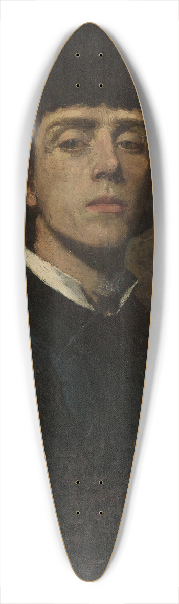 Dobiesaw Krlikowski - Self-portrait 39.3 inch art pintail longboard deck