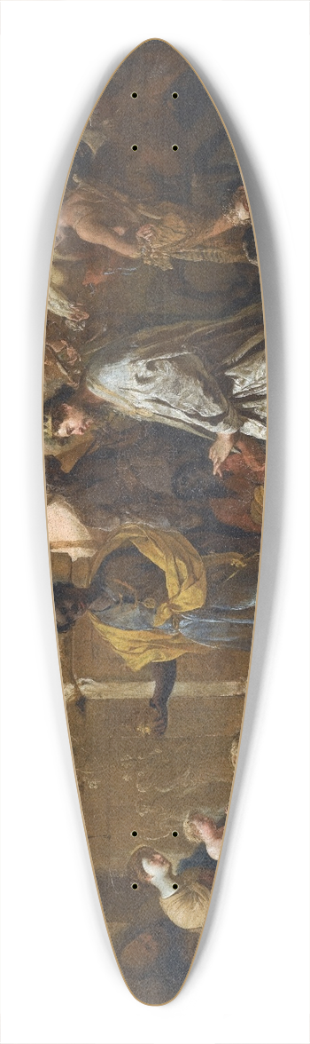 Domenico Gargiulo - Adoration Of The Magi 39.3 inch art pintail longboard deck