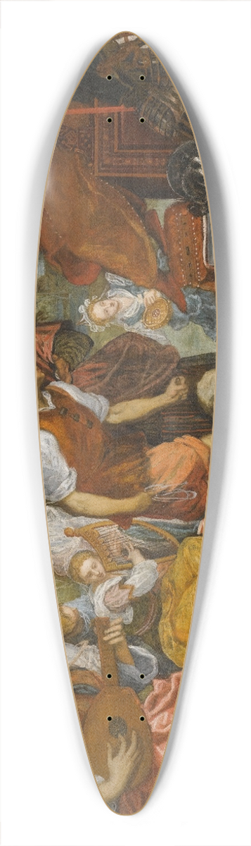 Domenico Tintoretto - The Triumph Of David 39.3 inch art pintail longboard deck