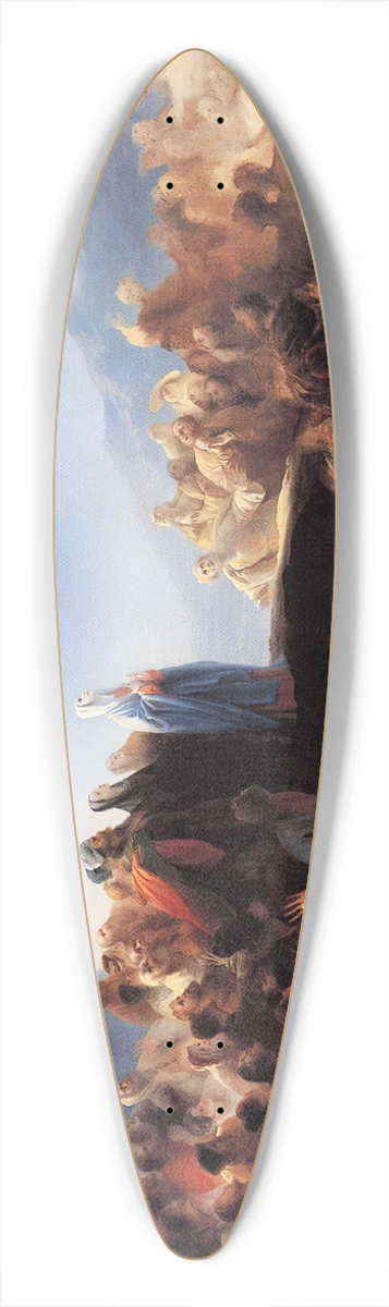 Domingos Sequeira - The Ascension 39.3 inch art pintail longboard deck