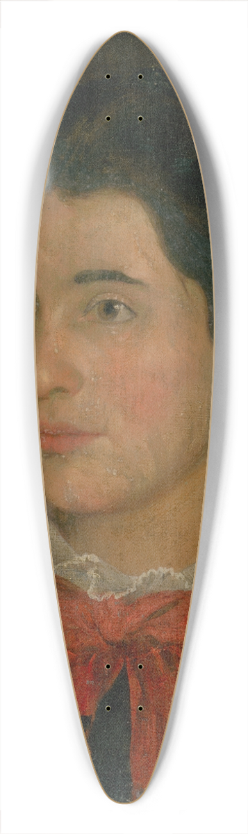 Dominik Skuteck - Portrait of Ceclia Lwy 39.3 inch art pintail longboard deck