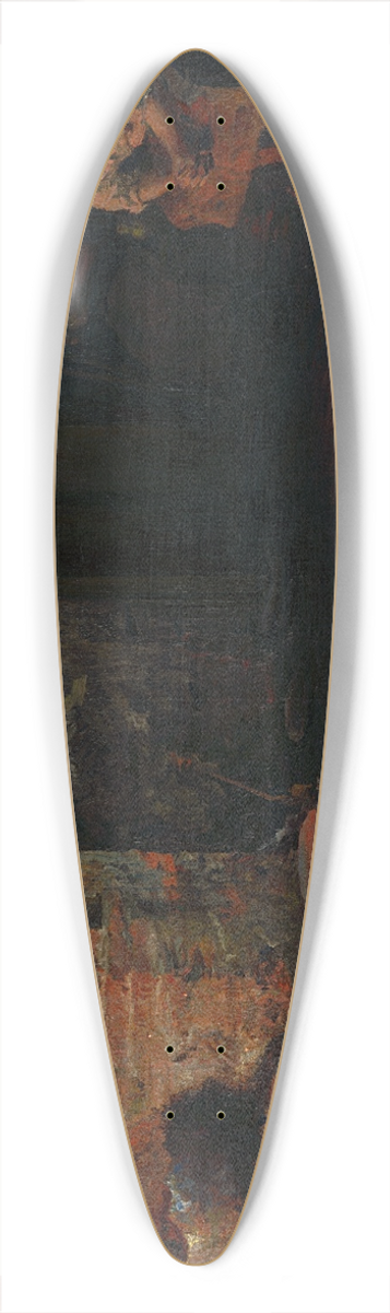 Dominik Skuteck - Resting Cauldron Makers 39.3 inch art pintail longboard deck