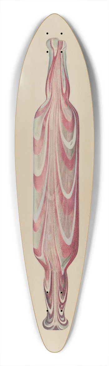 Donald Williams - Rolling Pin (Glass) 39.3 inch art pintail longboard deck