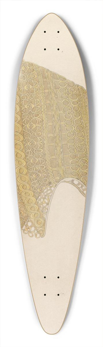 Doris Beer - Bonnet 39.3 inch art pintail longboard deck