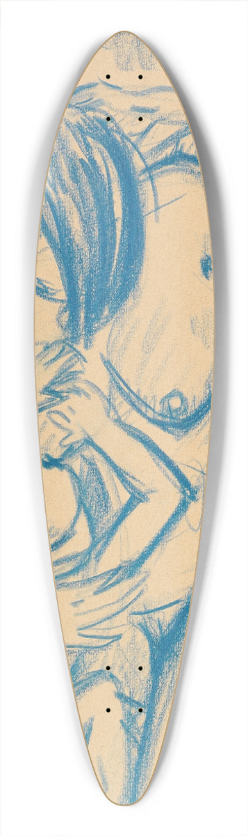 Dorothea Maetzel-Johannsen - Mutter mit Kind am Busen 39.3 inch art pintail longboard deck