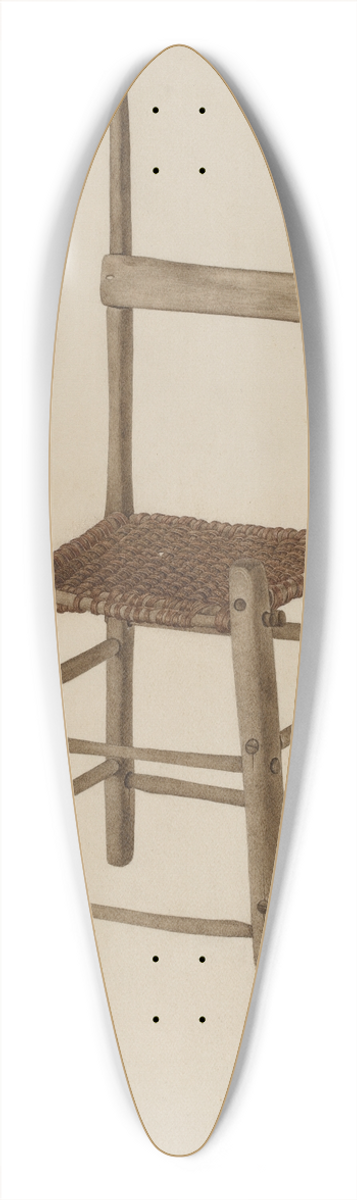 Dorothy Johnson - Rope Bottom Chair 39.3 inch art pintail longboard deck