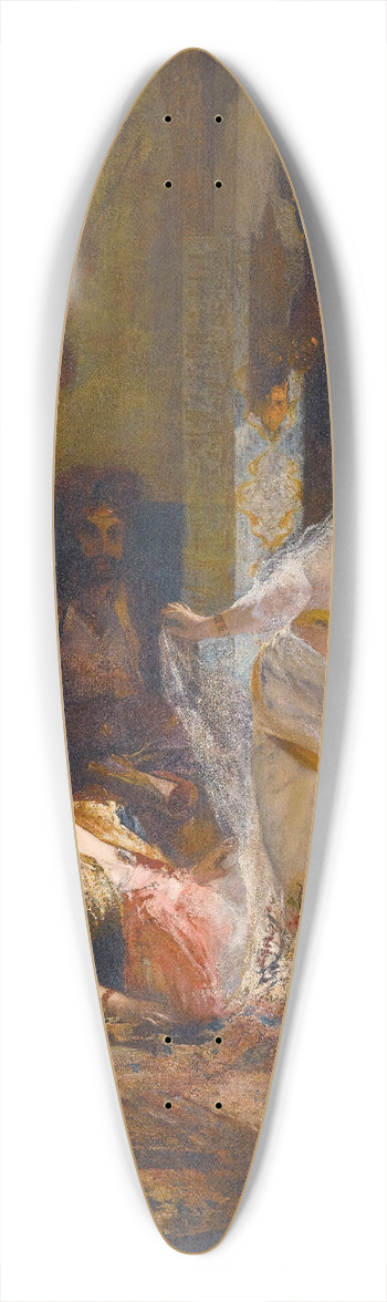 douard Frdric Wilhelm Richter - La Danse 39.3 inch art pintail longboard deck