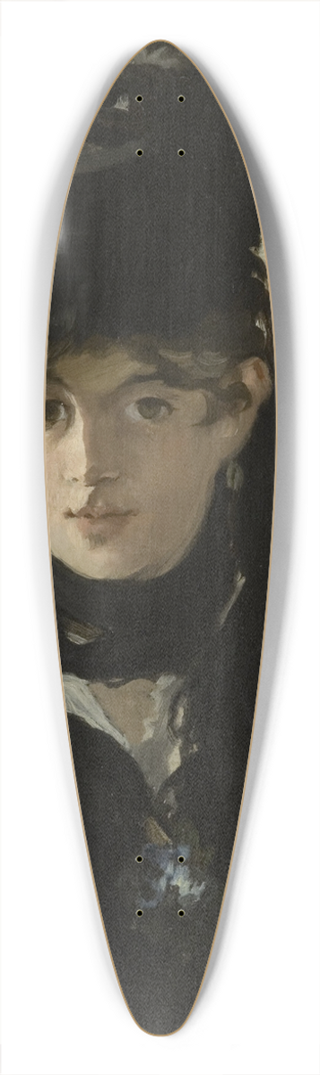 douard Manet - Berthe Morisot With A Bouquet Of Violets 39.3 inch art pintail longboard deck