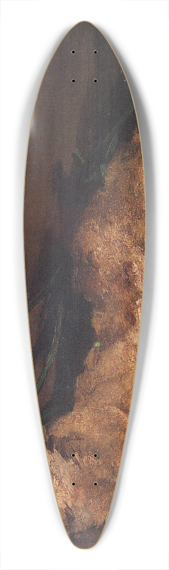 douard Manet - Lapin 39.3 inch art pintail longboard deck