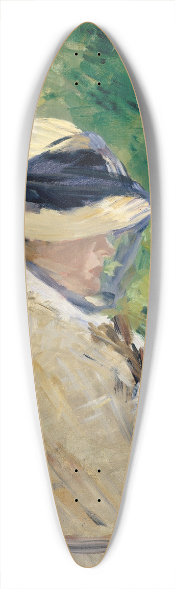 douard Manet - Madame Manet (Suzanne Leenhoff, 18291906) at Bellevue 39.3 inch art pintail longboard deck