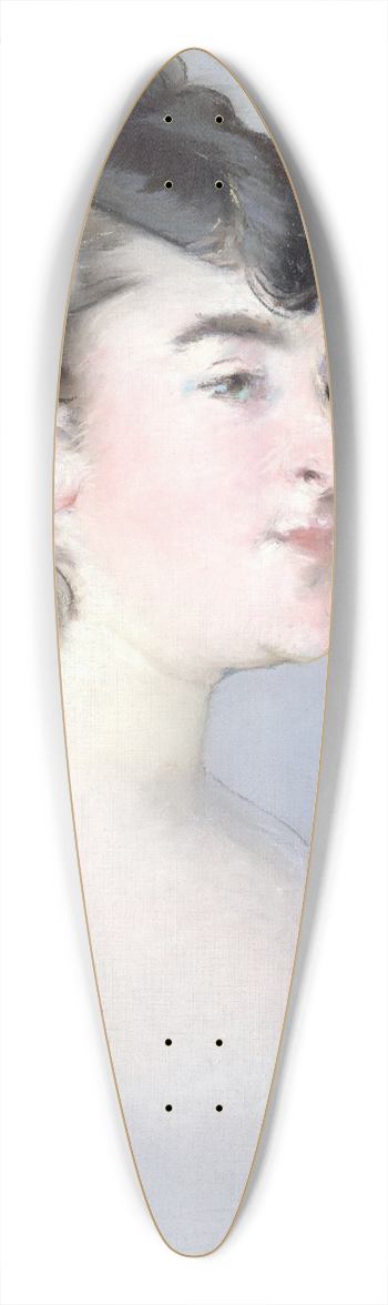 douard Manet - Mademoiselle Isabelle Lemonnier (18571926) 39.3 inch art pintail longboard deck