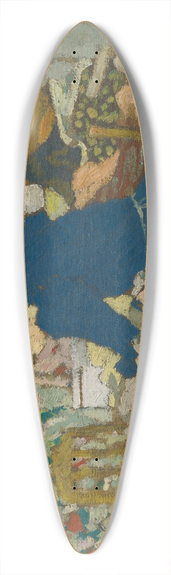 douard Vuillard - Interior 39.3 inch art pintail longboard deck
