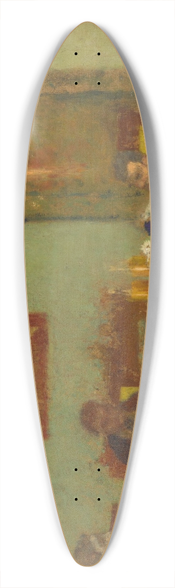 douard Vuillard - La conversation, chez les Natanson  Valvins 39.3 inch art pintail longboard deck